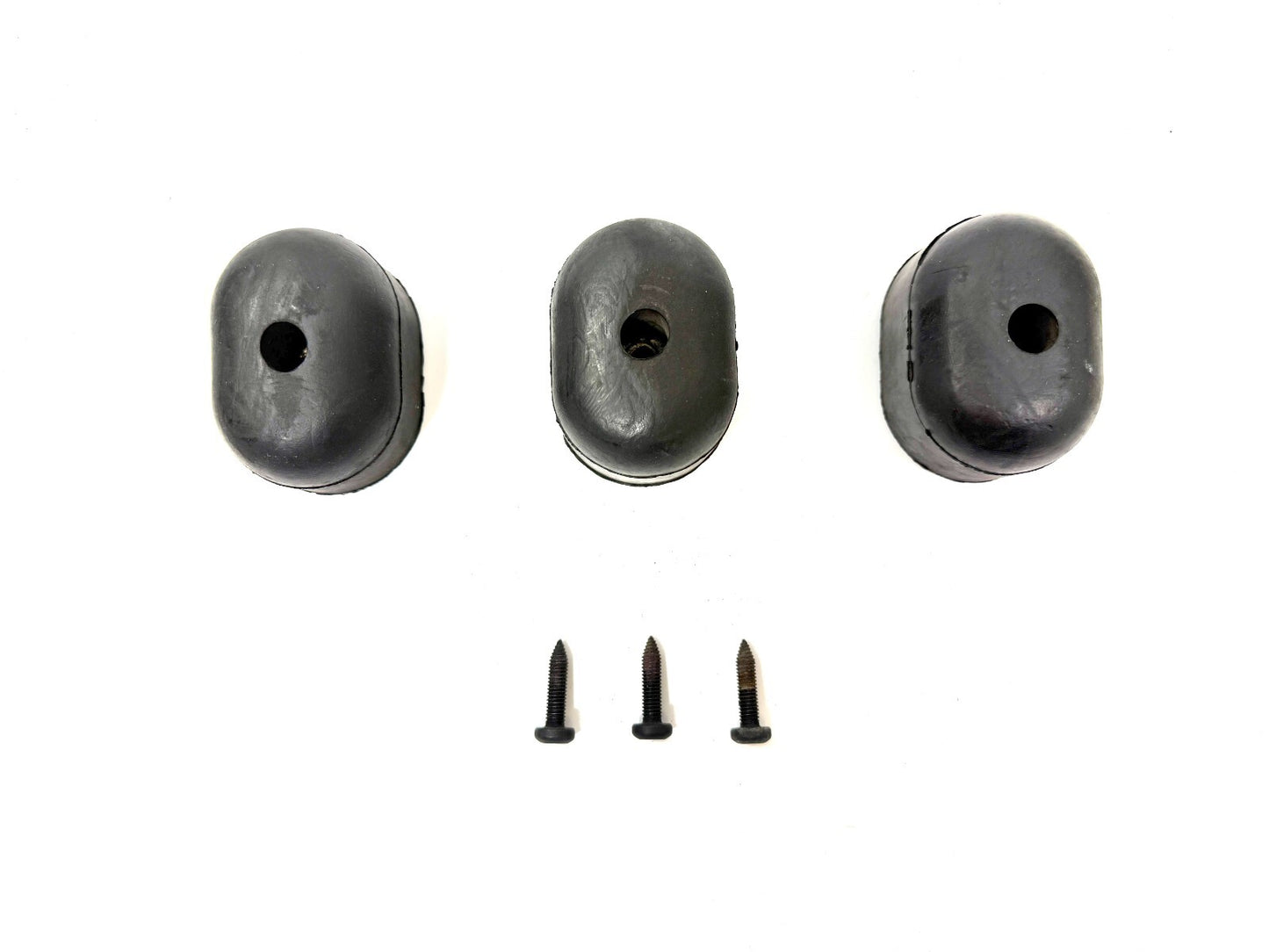 Jeep TJ LJ Wrangler Rear Spare Tire Rubber Bumpers Set of 4,  1997-20060