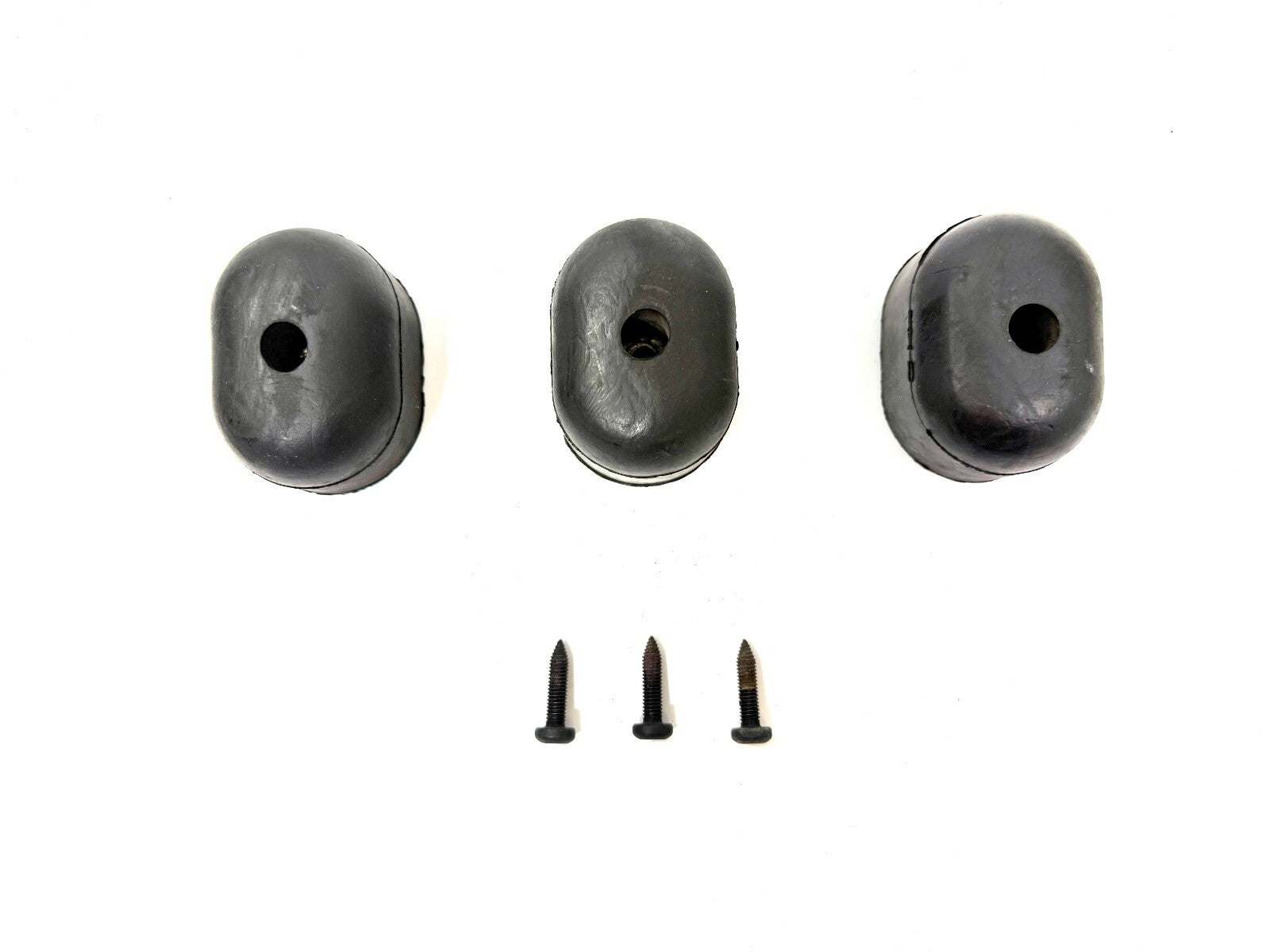 Jeep TJ LJ Wrangler Rear Spare Tire Rubber Bumpers Set of 4,  1997-20060