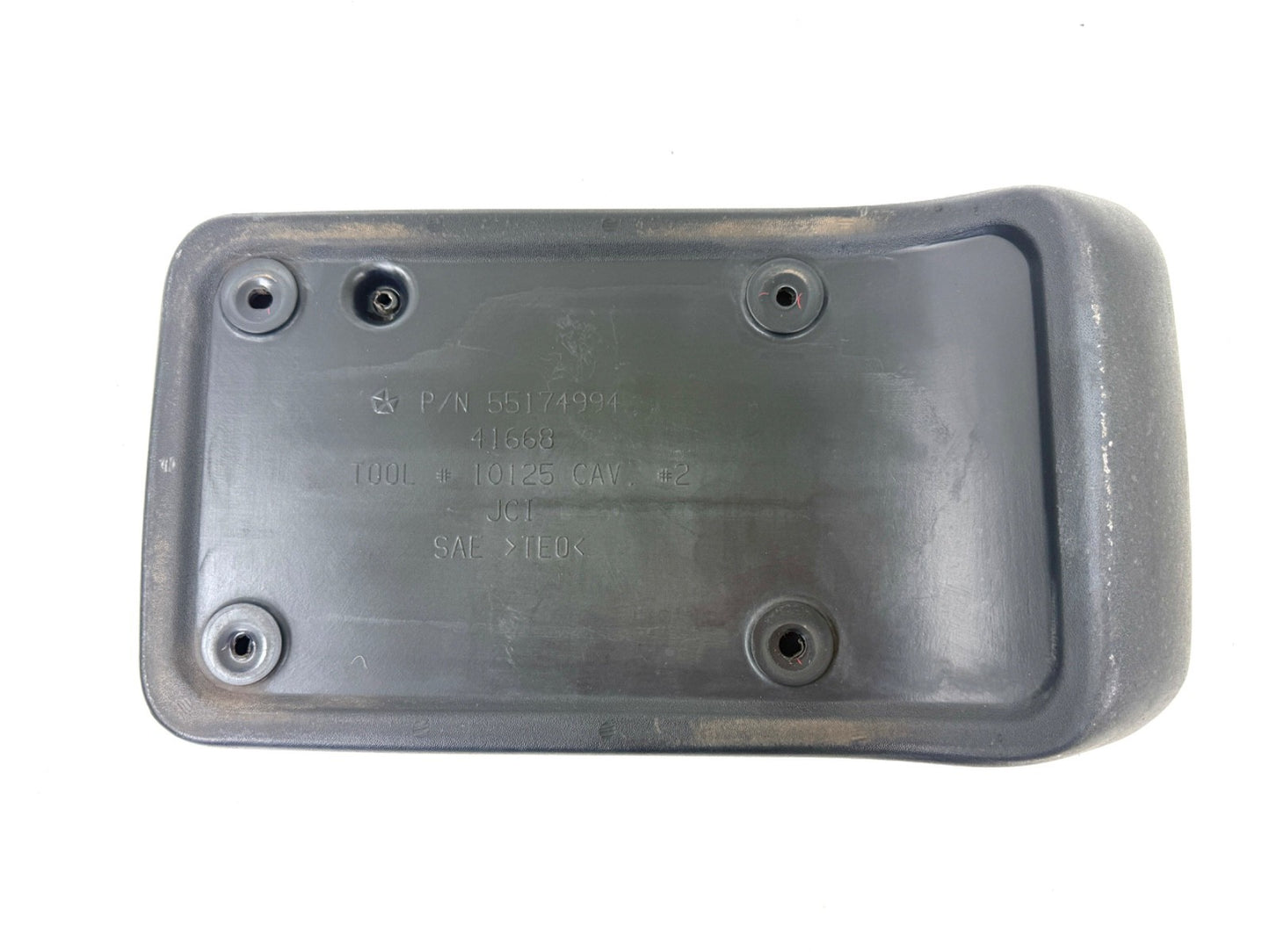 Jeep Wrangler TJ 1997-06 OEM Rear License Plate Bracket Holder Mount1