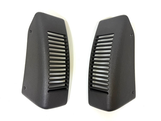 Jeep TJ Wrangler OEM Dash Speaker Grill Trim Panel Pair Black-Slate 1997-20060