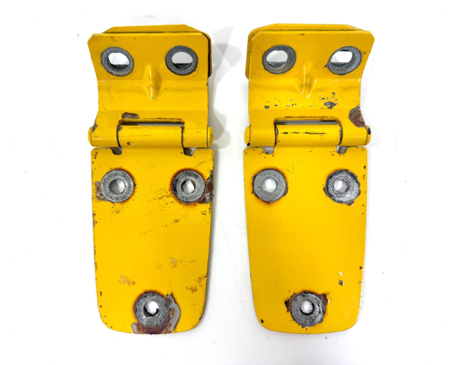 97-06 SOLAR YELLOW (PYH) Hood Hinge Factory OEM Pair Hinges Jeep TJ Wrangler0