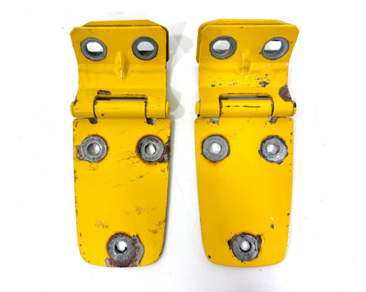 97-06 SOLAR YELLOW (PYH) Hood Hinge Factory OEM Pair Hinges Jeep TJ Wrangler0