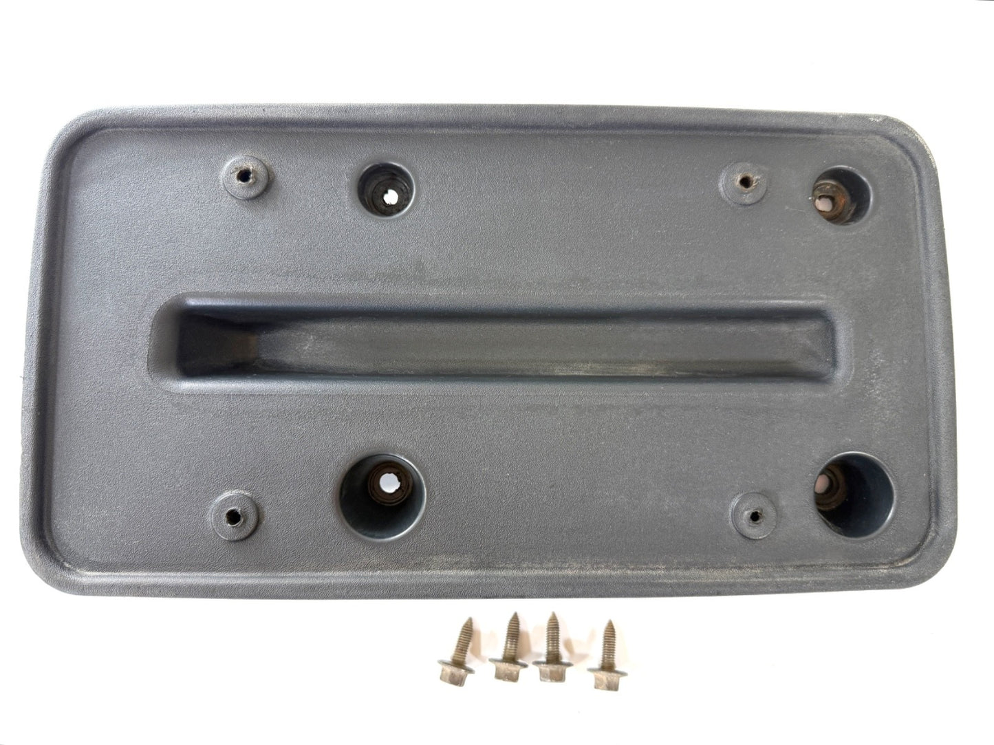 Jeep Wrangler TJ 1997-06 OEM Rear License Plate Bracket Holder Mount w/Hardware0