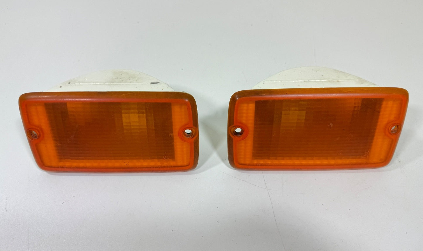 Jeep Wrangler TJ 97-06 OEM Front Driver Passenger RH LH Turn Signal Lens Pair2