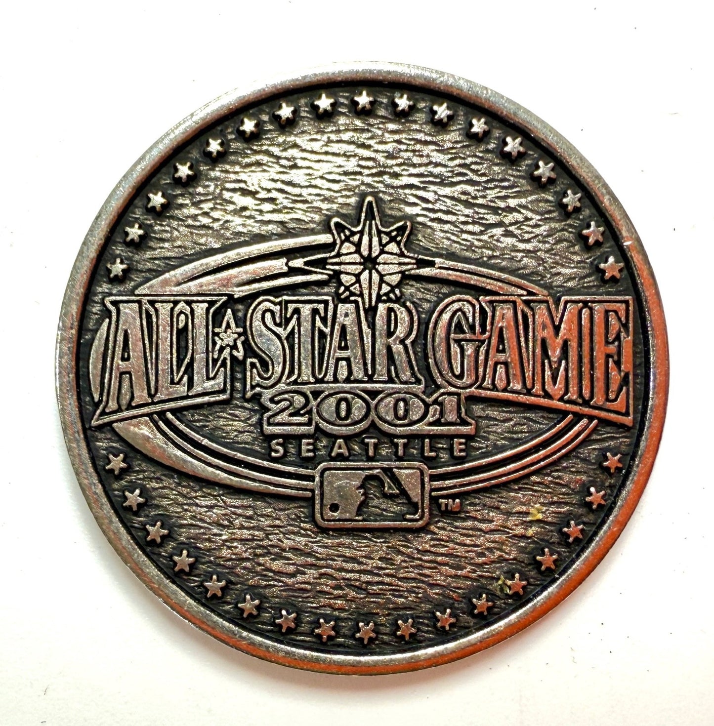 All-Star Game MLB Collectors Edition Coin 2001 Seattle Vintage Token Coin2