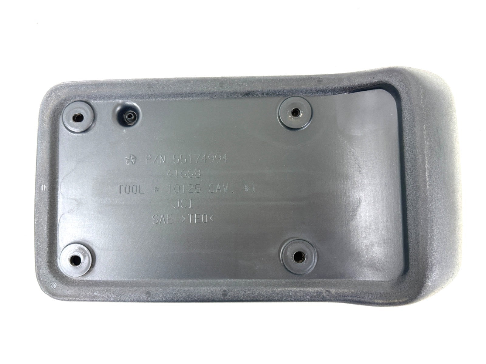Jeep Wrangler TJ 1997-06 OEM Rear License Plate Bracket Holder Mount5
