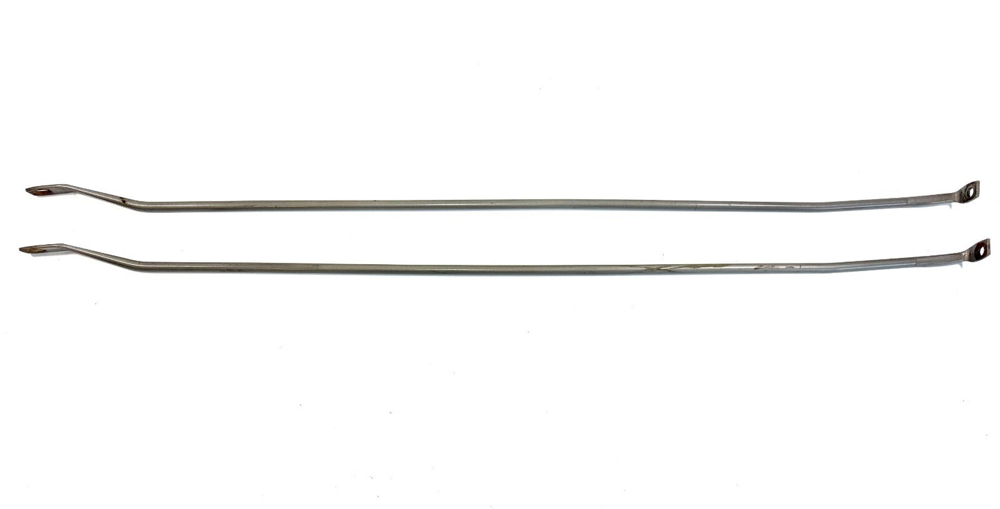 Jeep TJ Wrangler OEM Front Grill Support Rods PS5 SILVER STONE 1997-20060