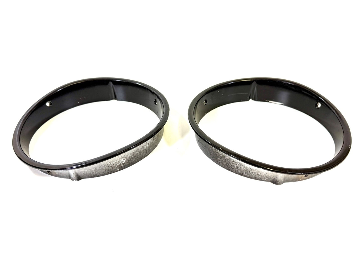 Jeep Wrangler TJ 1997-2006 OEM BLACK RH and LH Headlight Trim Rings Bezels1