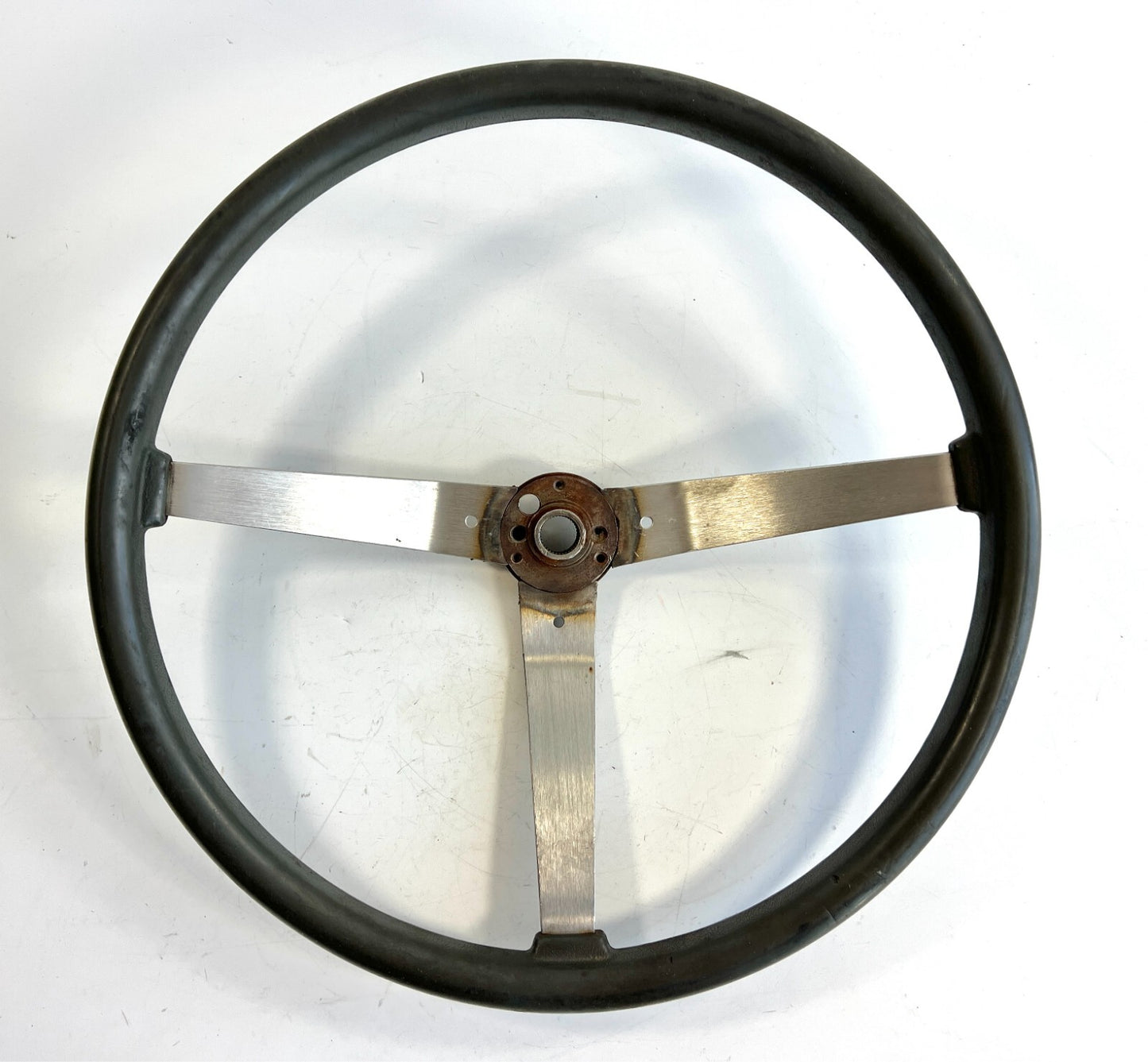 Jeep Wrangler YJ 87-95 Steering Wheel Factory Black Vinyl0