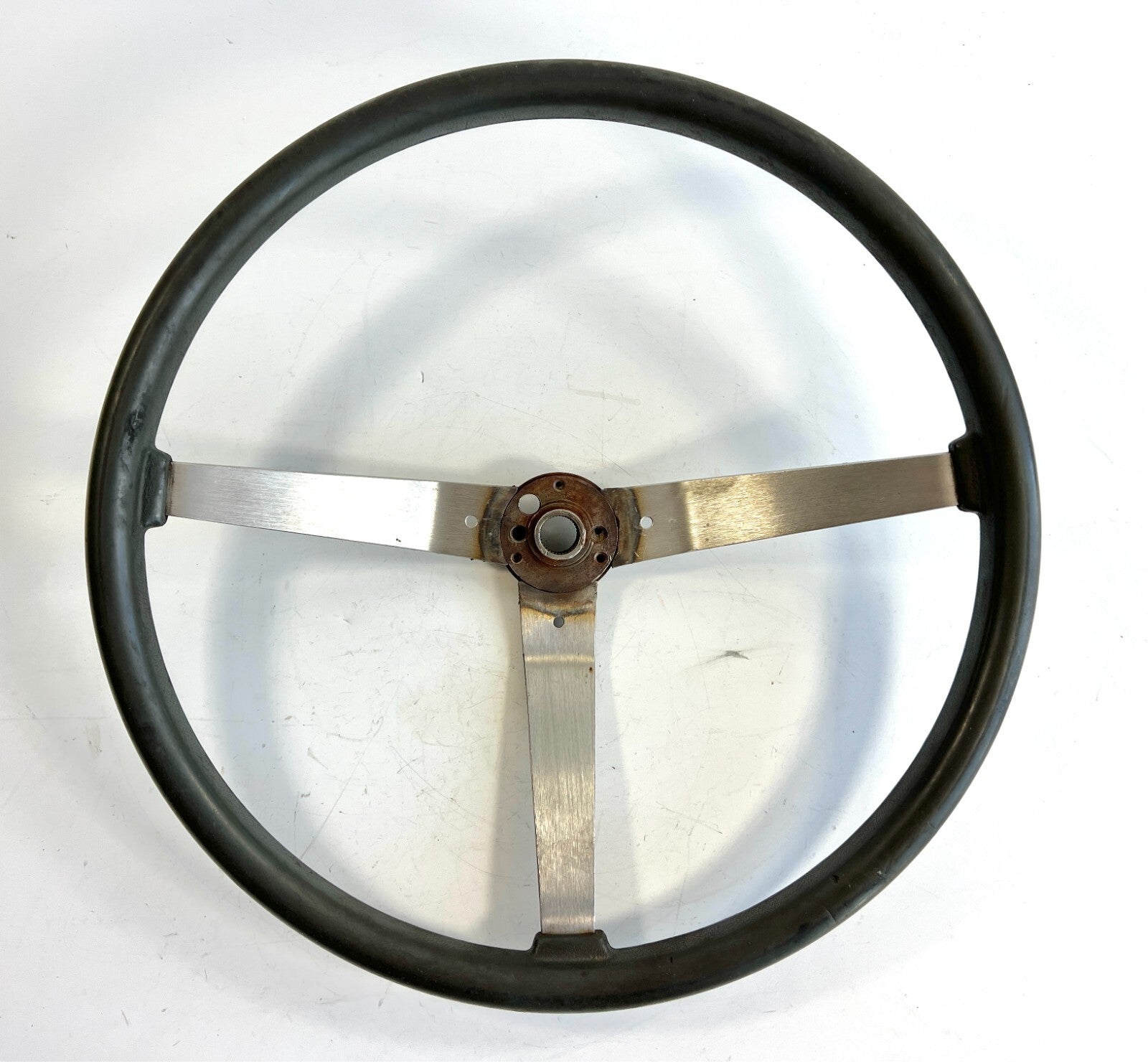 Jeep Wrangler YJ 87-95 Steering Wheel Factory Black Vinyl0