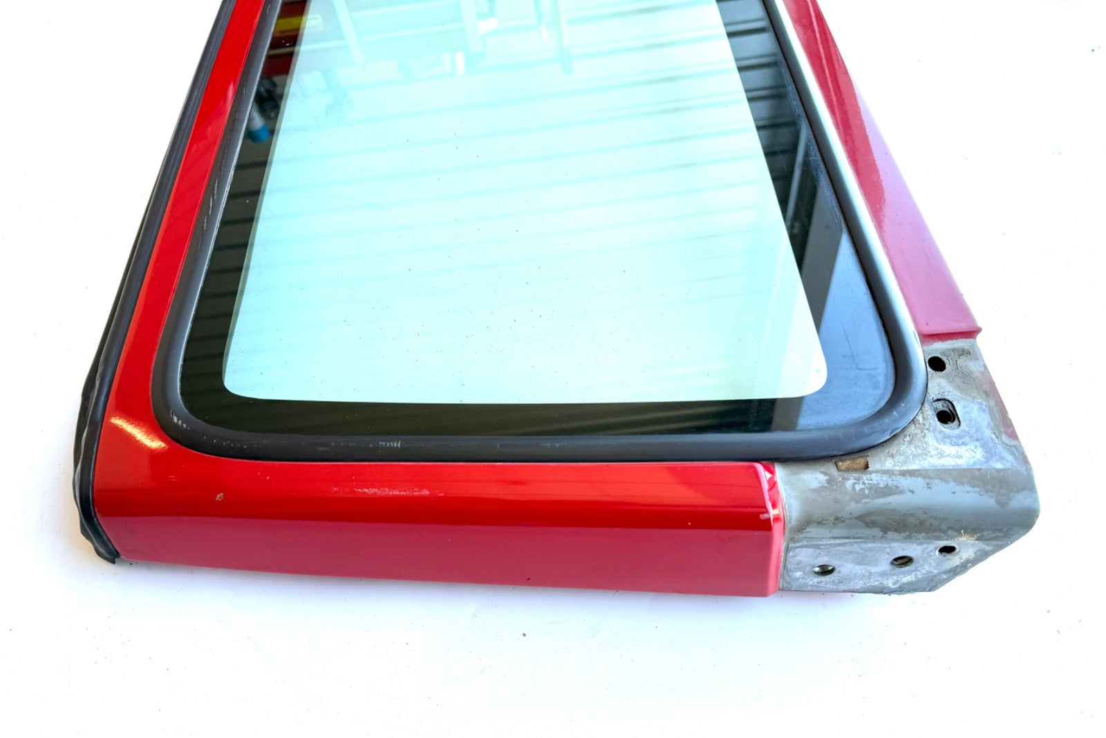 Windshield Frame Panel FLAME RED PR4 with Free Glass 97-02 Jeep TJ Wrangler5