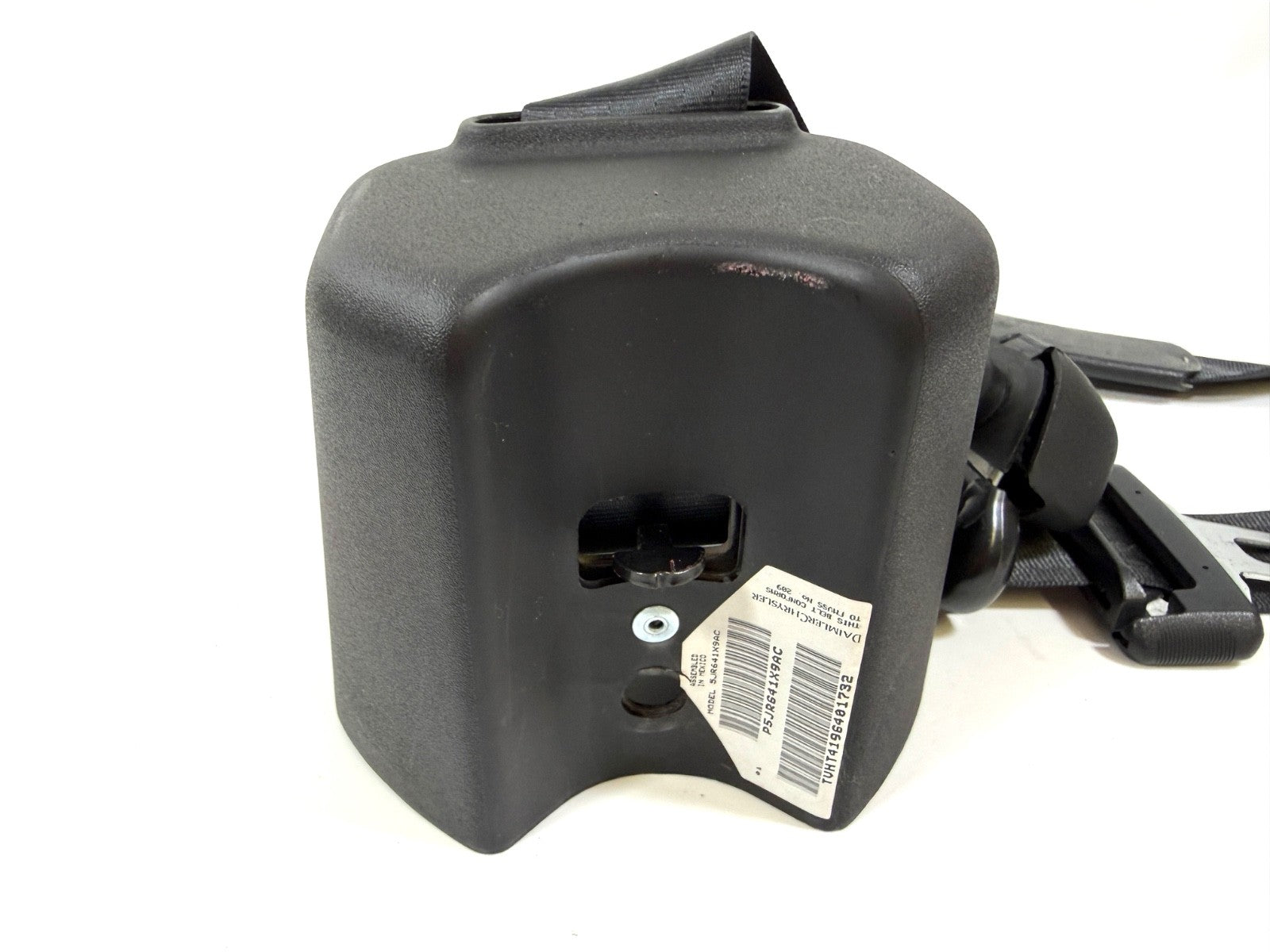 03-06 Jeep TJ Wrangler OEM Rear Seat Belt Retractor Shoulder Harness2