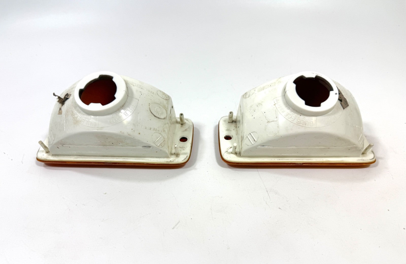 Jeep Wrangler TJ 97-06 OEM Front Driver Passenger RH LH Turn Signal Lens Pair4