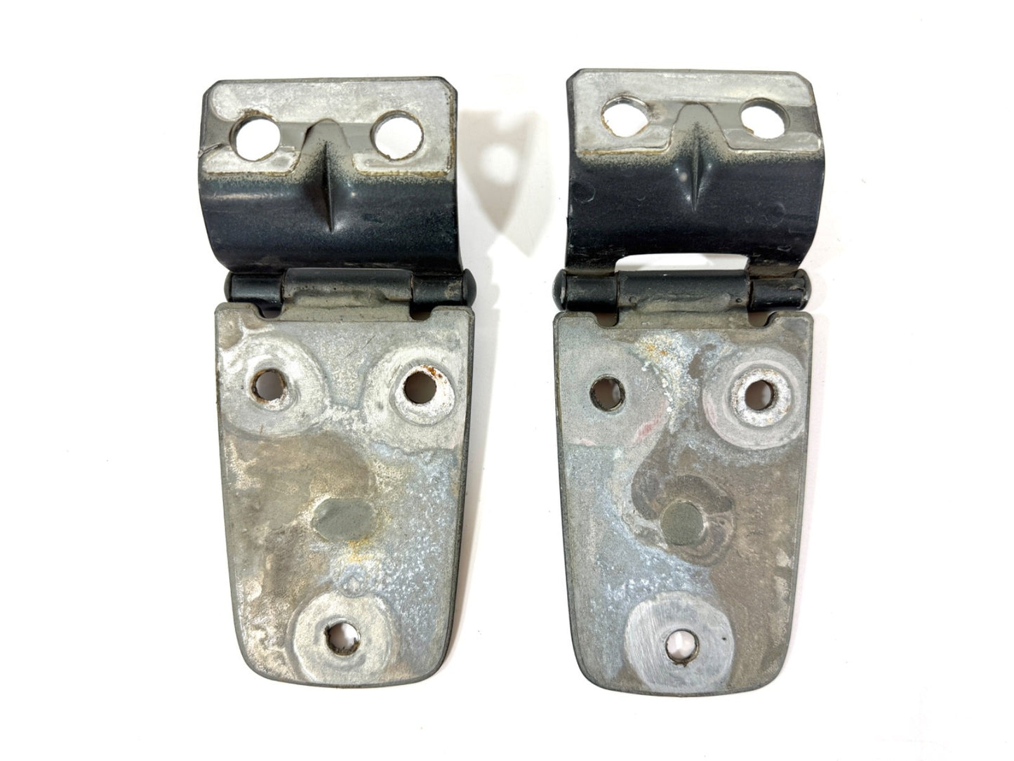 97-06 DEEP BERYL GREEN (PGV) Hood Hinge Factory OEM Pair Hinges Jeep TJ Wrangler1