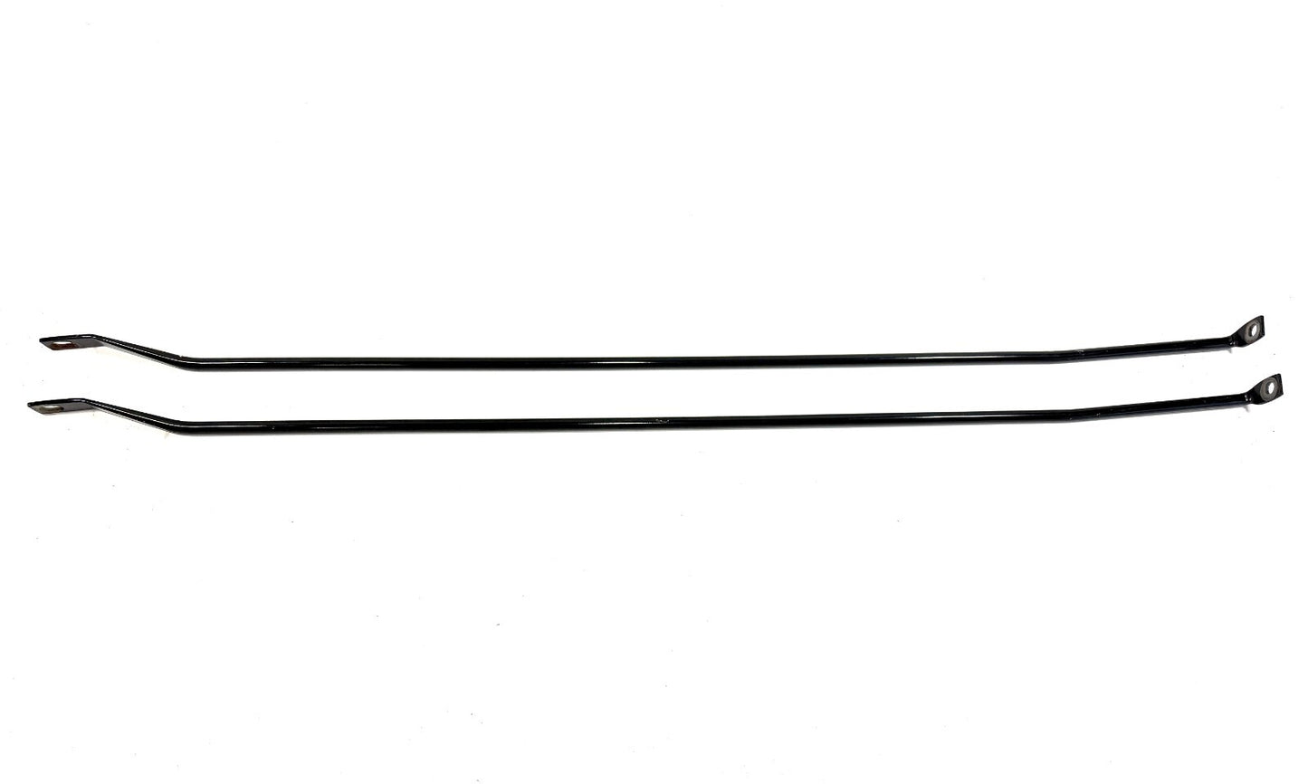 Jeep TJ Wrangler OEM Front Grill Support Rods PX8 BLACK 1997-20060