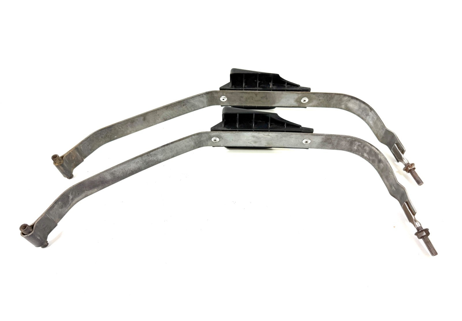 Jeep TJ Wrangler 19 Gallon Gas Tank Straps 1997 1998 1999 2000 2001 2002 w/Nuts3
