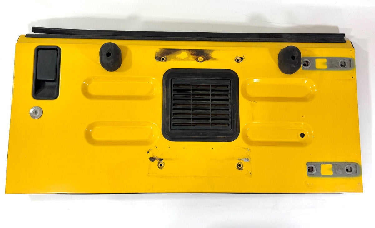 2002 2006 Jeep Wrangler TJ OEM Complete Solar Yellow Tailgate with Key0