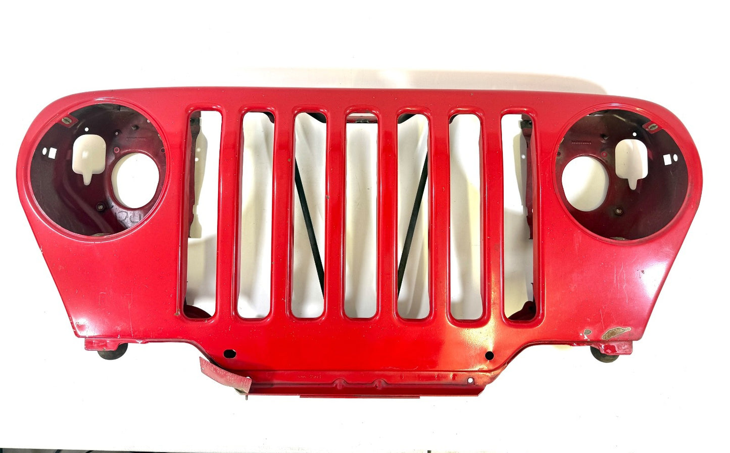 Jeep TJ Wrangler OEM Front Grille Shell FLAME RED (PR4) 1998-20060