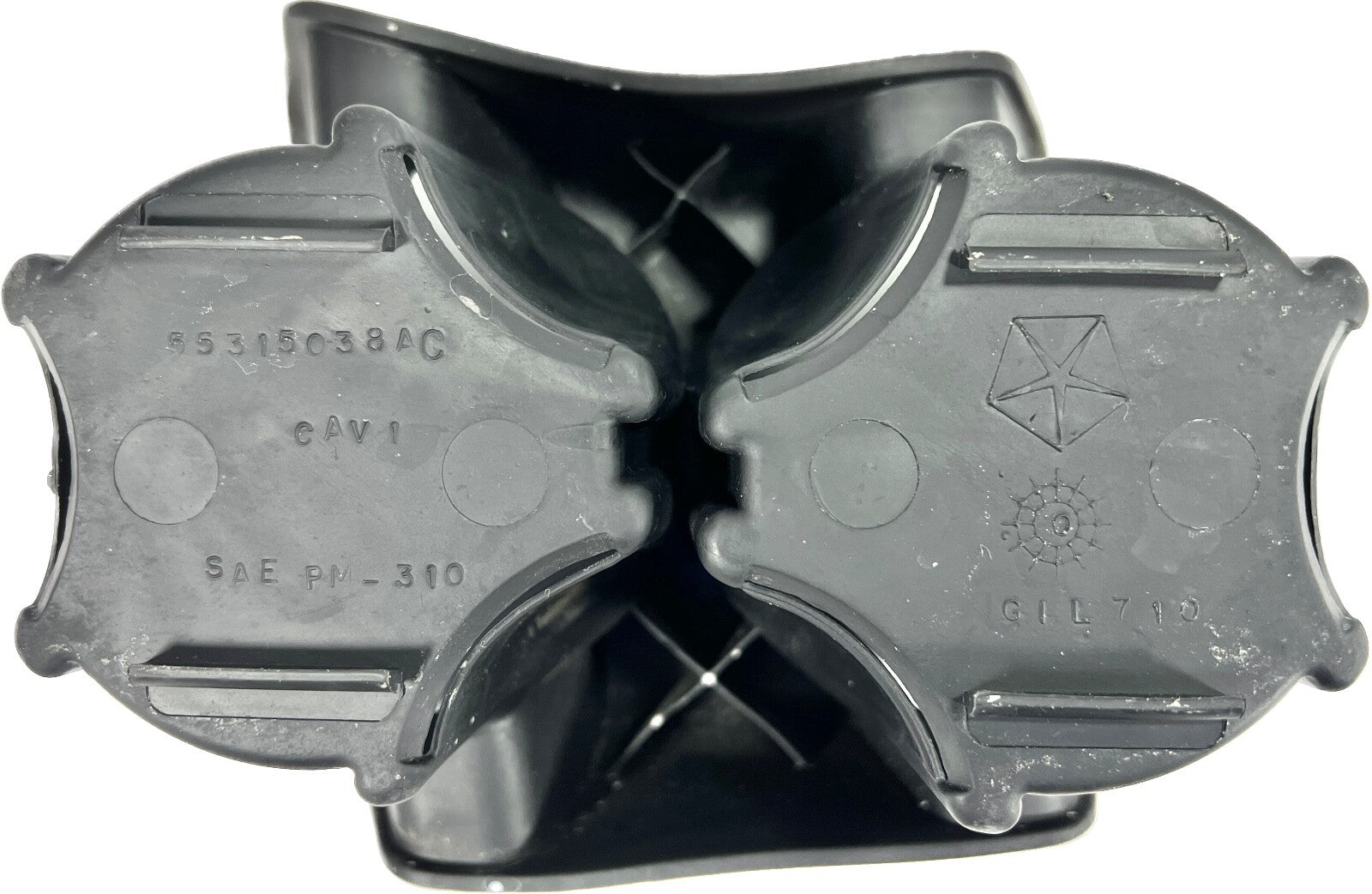 OEM 2001-2006 Jeep Wrangler TJ Front Rubber Cup Holder Insert1