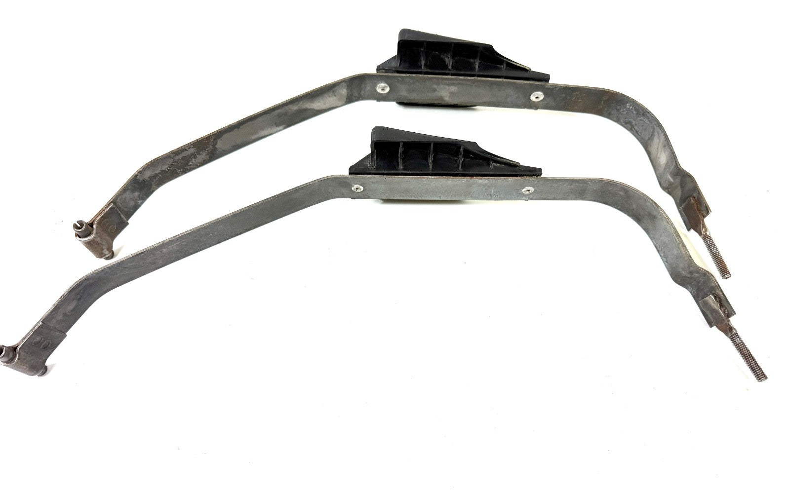 Jeep TJ Wrangler 19 Gallon Gas Tank Straps 1997 1998 1999 2000 2001 2002 w/Nuts4