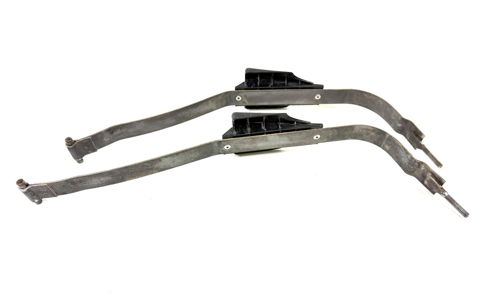 Jeep TJ Wrangler 19 Gallon Gas Tank Straps 1997 1998 1999 2000 2001 2002 w/Nuts4