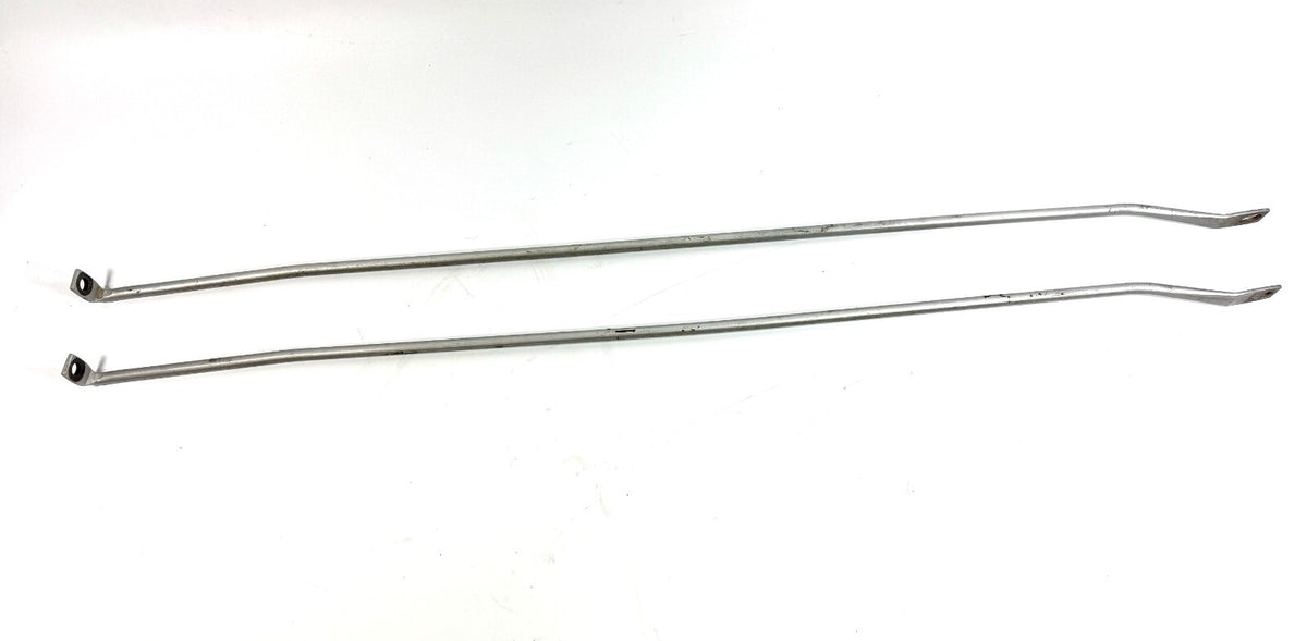 Jeep TJ Wrangler OEM Front Grill Support Rods PSB Bright Silver 1997-20060
