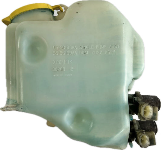 Wash Reservoir With Rear Washer Dual Pumps Fits 03-06 JEEP WRANGLER0