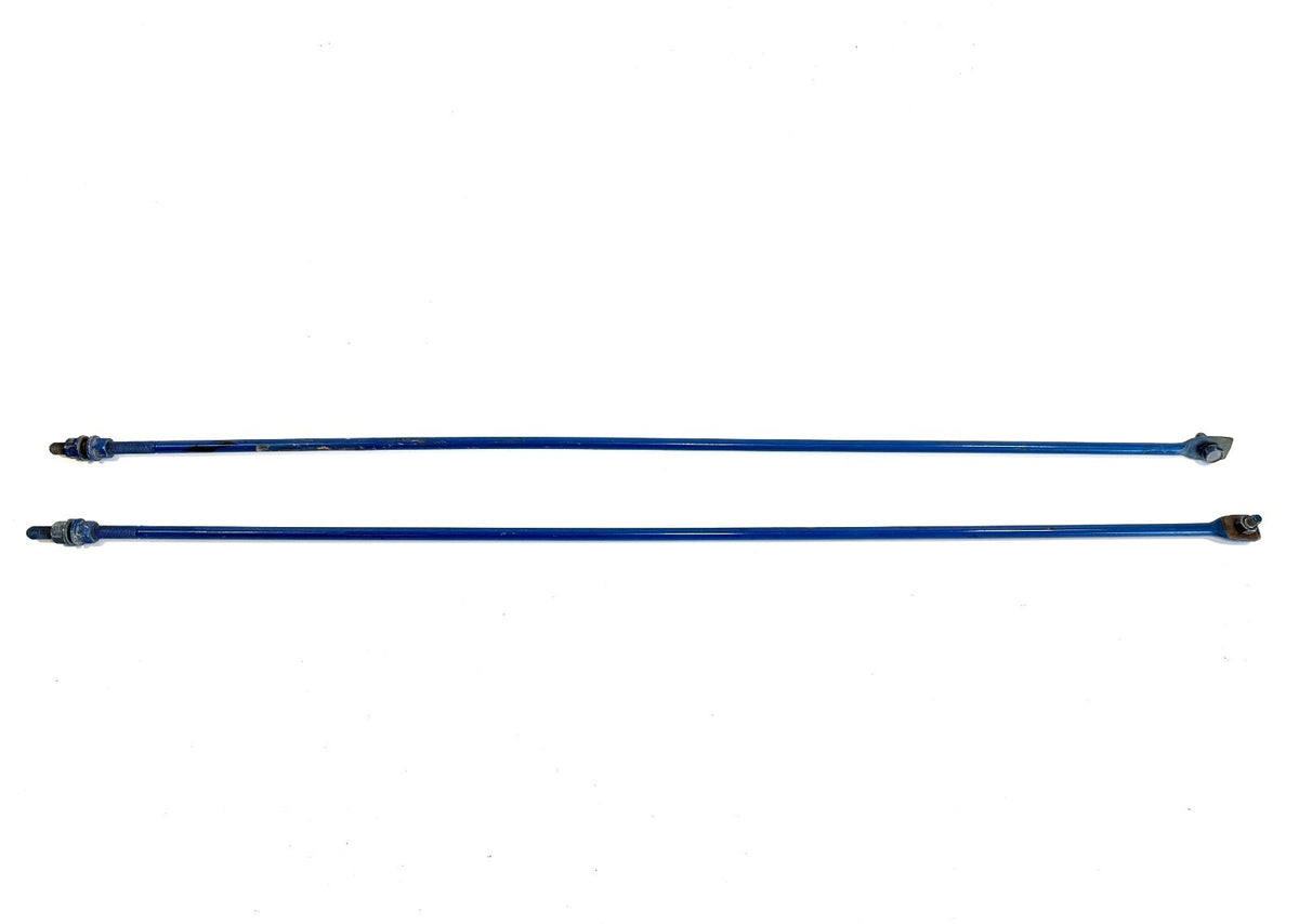 OEM Jeep Wrangler YJ Grille Radiator Support Rods 1987-1995 Blue0