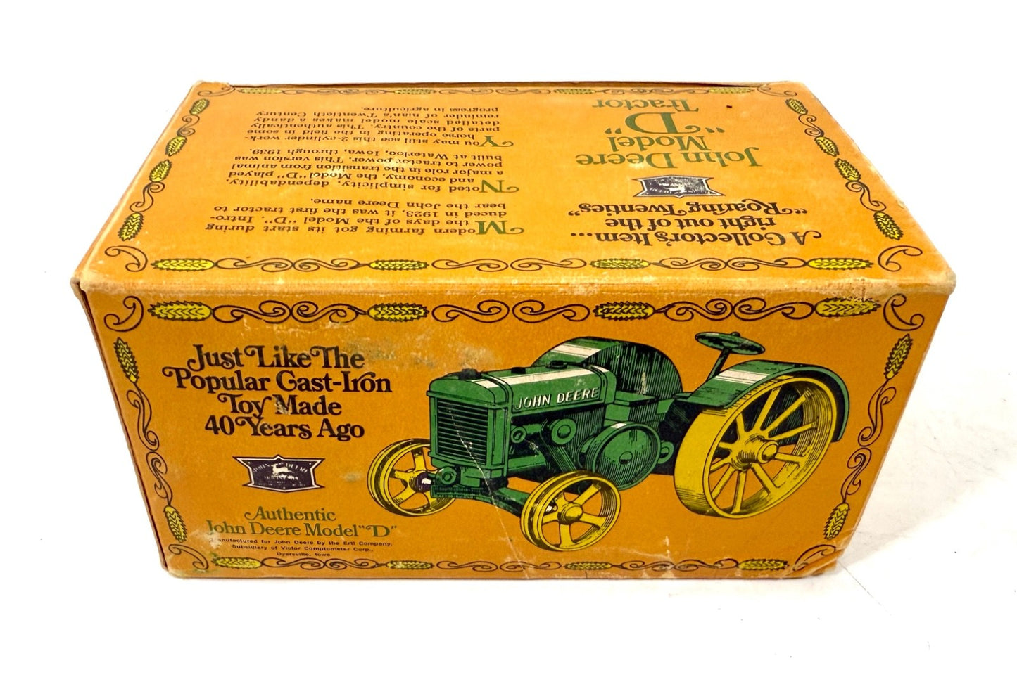 ERTL John Deere 1923 Model "D" Tractor #500 Toy 1/16 Die Cast Metal Farm U.S.A.3