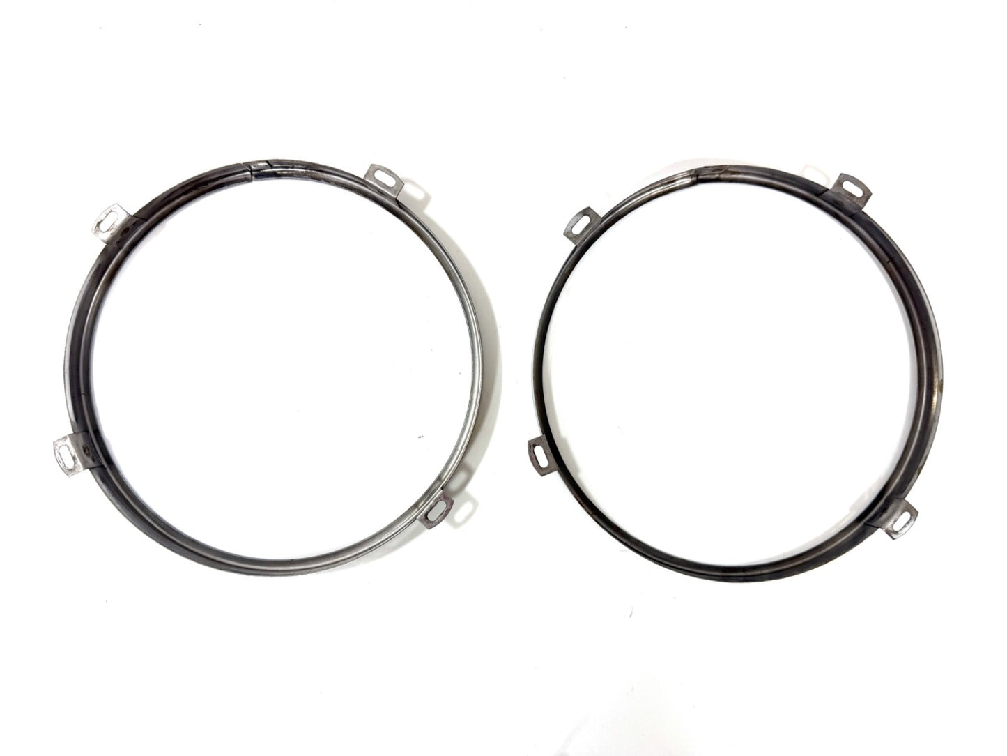 OEM Jeep Wrangler TJ Headlight Bulb Metal Retainer PAIR  LH RH 97-06 w/screws3