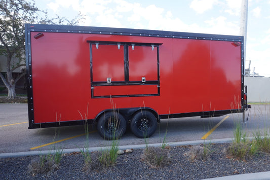 Custom Built 8x20 Foot Food Trailer -  Brand New Never Used0
