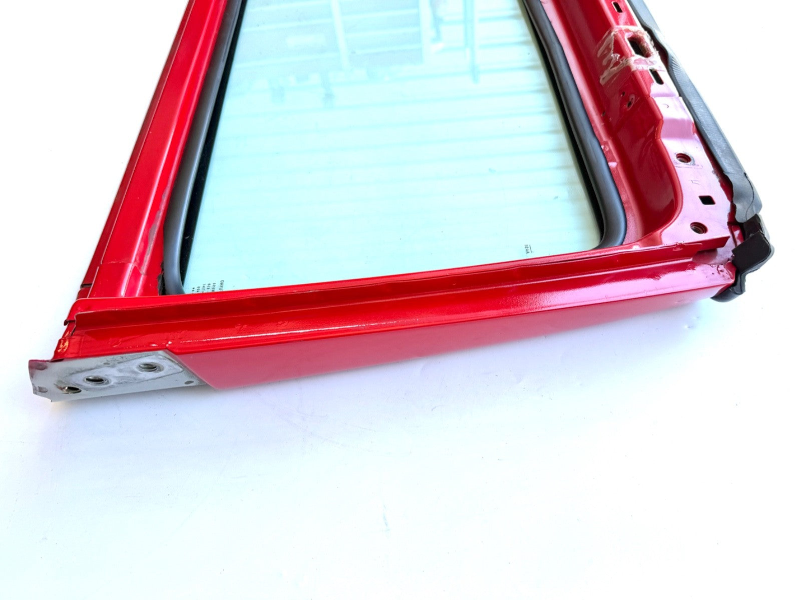 Windshield Frame Panel FLAME RED PR4 with Free Glass 03-06 Jeep TJ Wrangler9