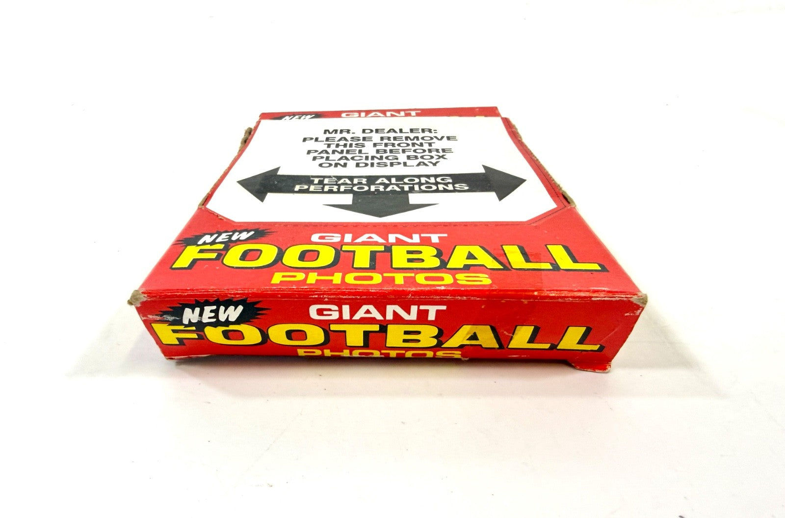 Original Vend box 1980 TOPPS GIANT FOOTBALL PHOTOS complete set of 30 Cards2