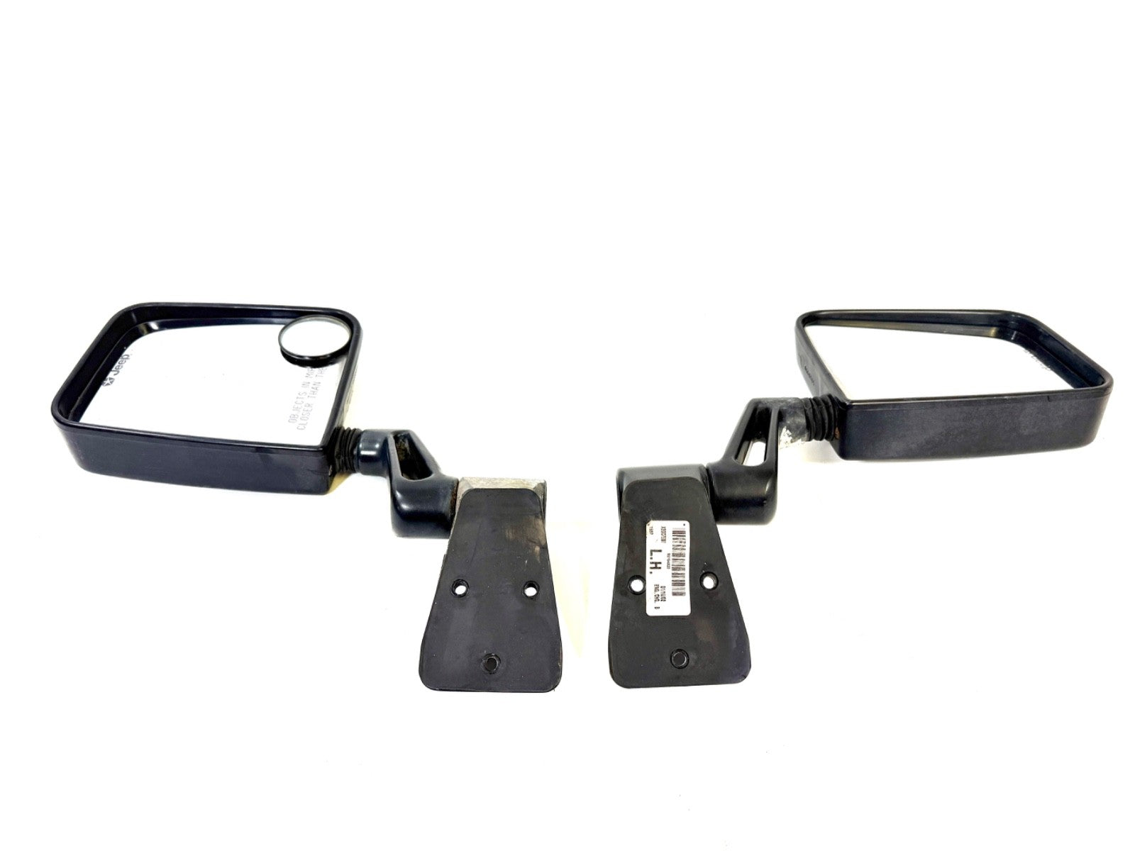 97-02 Jeep TJ Wrangler Driver & Pass Side Mirror Sideview PAIR OEM w/screws0