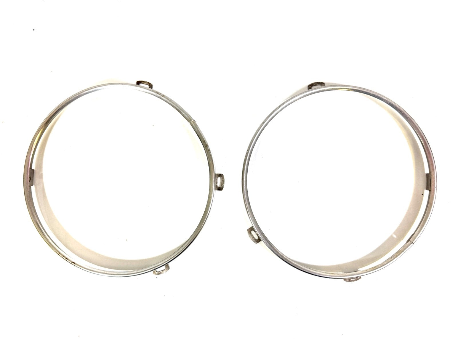 OEM Jeep Wrangler TJ Headlight Bulb Metal Retainer Ring PAIR Fits LH RH 97-060