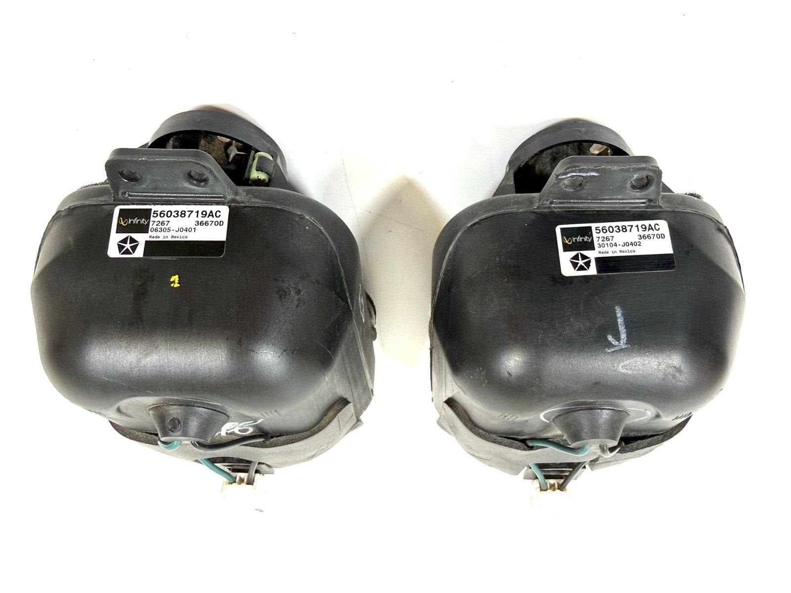 Jeep TJ Wrangler Dash Speakers 56038719AC 2002-20062