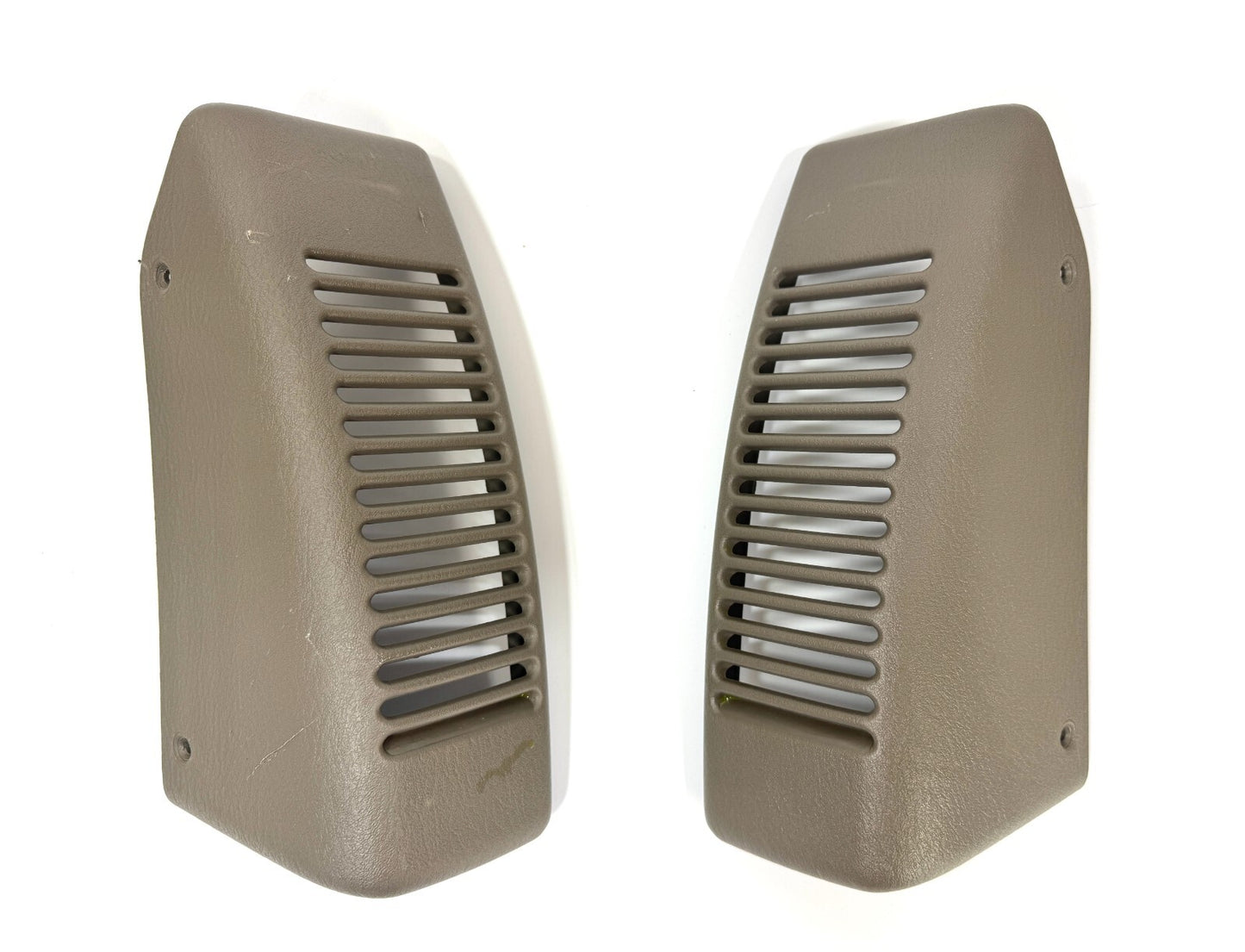 Jeep TJ Wrangler OEM Dash Speaker Grill Trim Panel Pair Khaki 1997-20060
