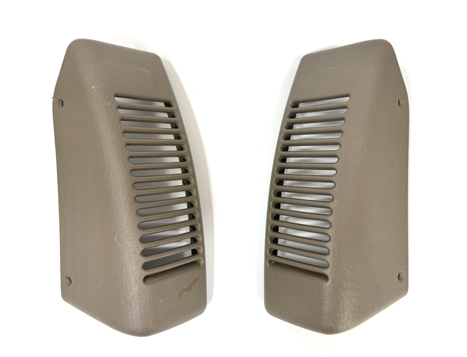 Jeep TJ Wrangler OEM Dash Speaker Grill Trim Panel Pair Khaki 1997-20060