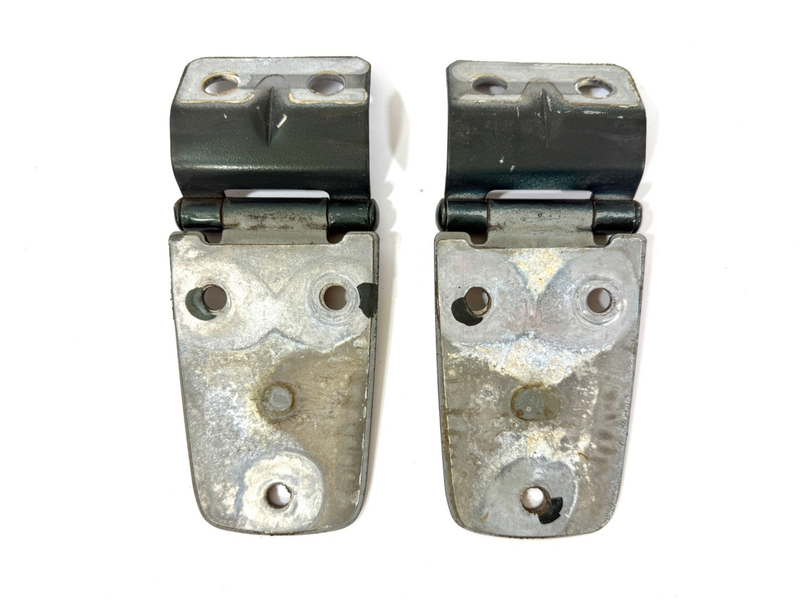 97-06 MOSS GREEN PEARL (PJN) Hood Hinge Factory OEM Pair Hinges Jeep TJ Wrangler1