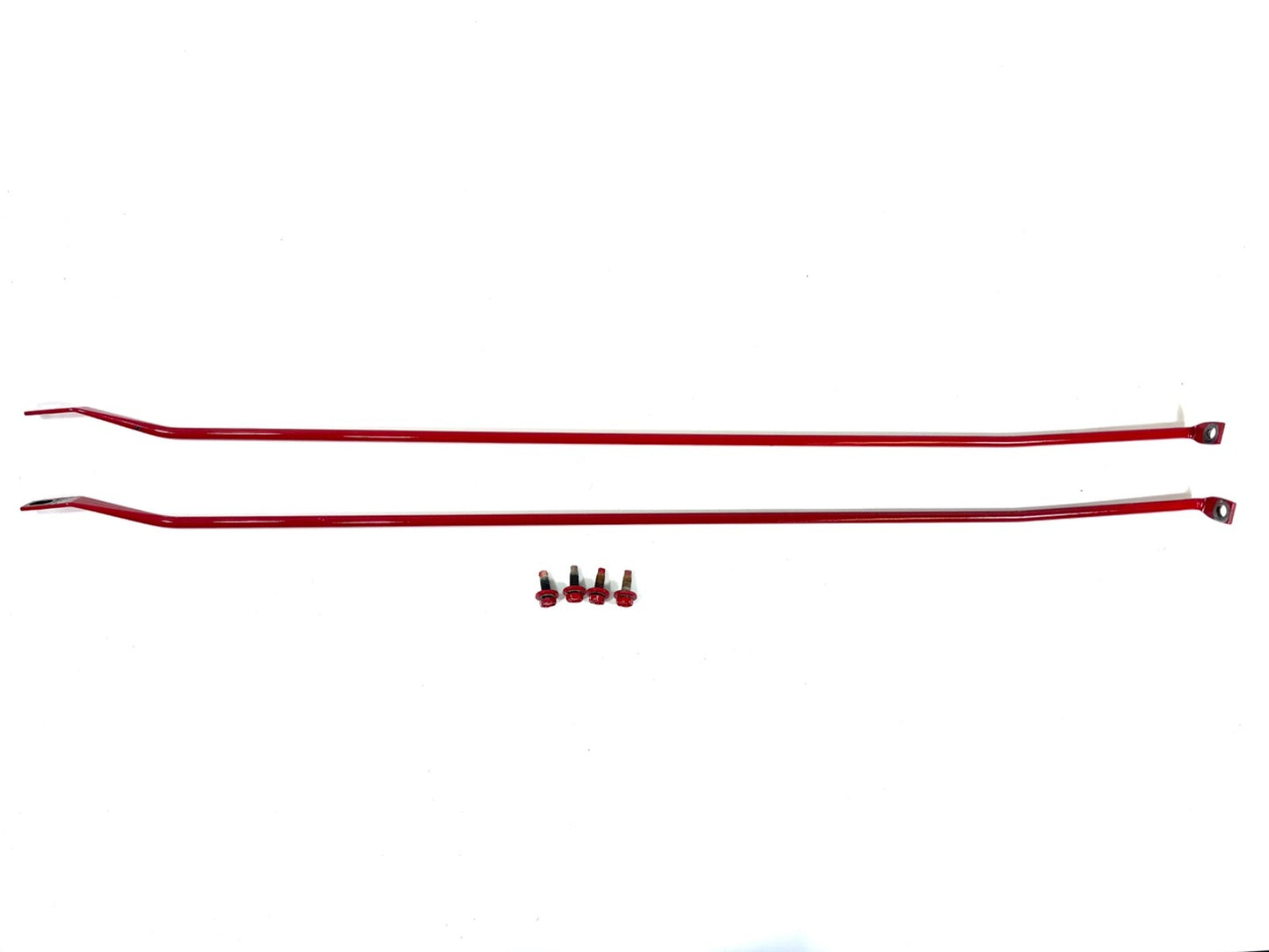 Jeep TJ Wrangler OEM Front Grill Support Rods PR4 FLAME RED 1997-2006 w/Bolts0