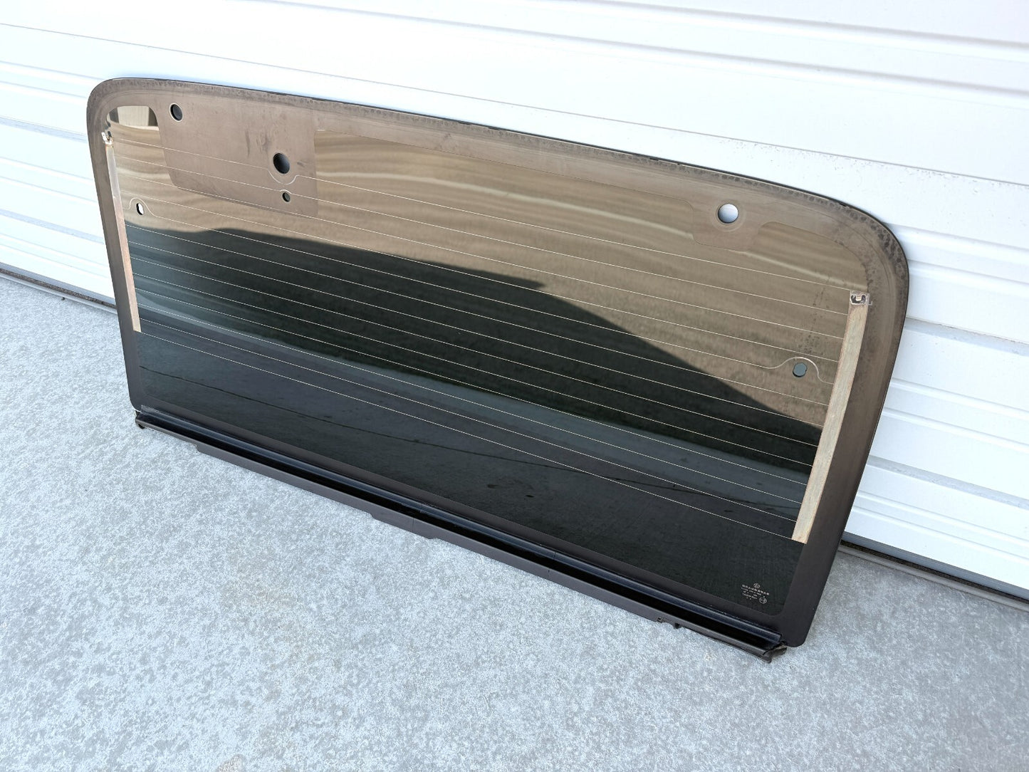 Jeep Wrangler TJ 2003-06 Rear Hard Top Hatch Tinted Glass Window Heated Defrost2