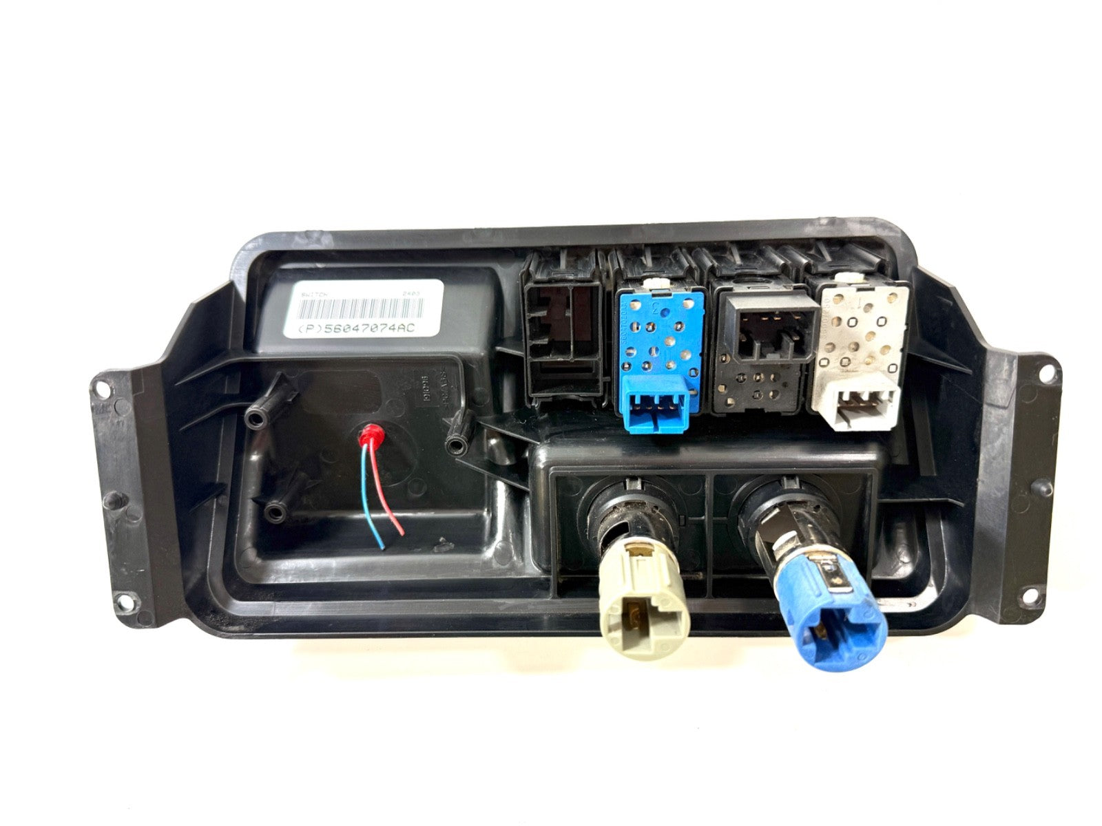 2003-2006 Jeep Wrangler TJ/LJ Center Switch Bezel OD Rear Wiper Rear Defroster2