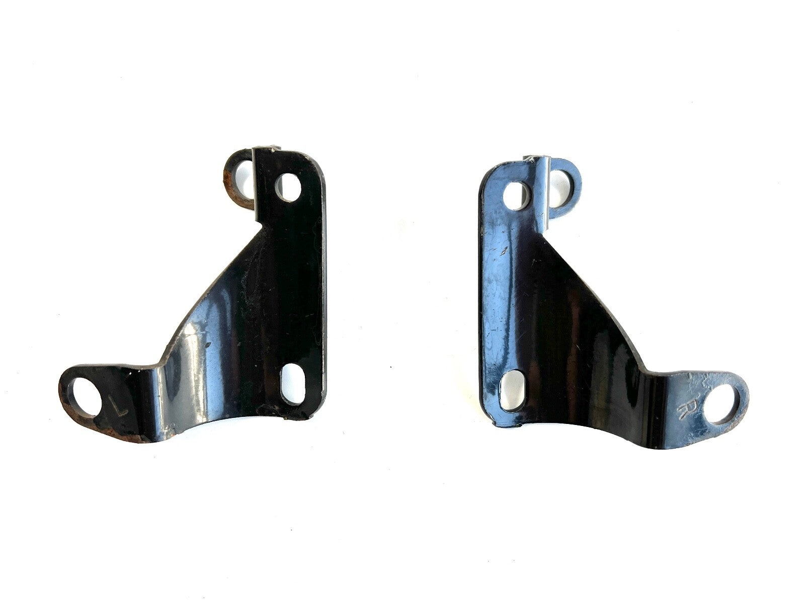 1997-2002 Jeep Wrangler TJ OEM Soft Top Frame Roll Bar Mounting Brackets LH RH1