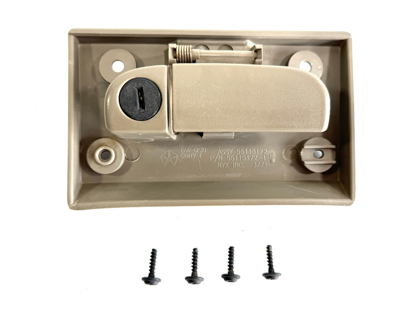 Jeep TJ Wrangler Khaki Glove Box Latch No Key 2003-20060