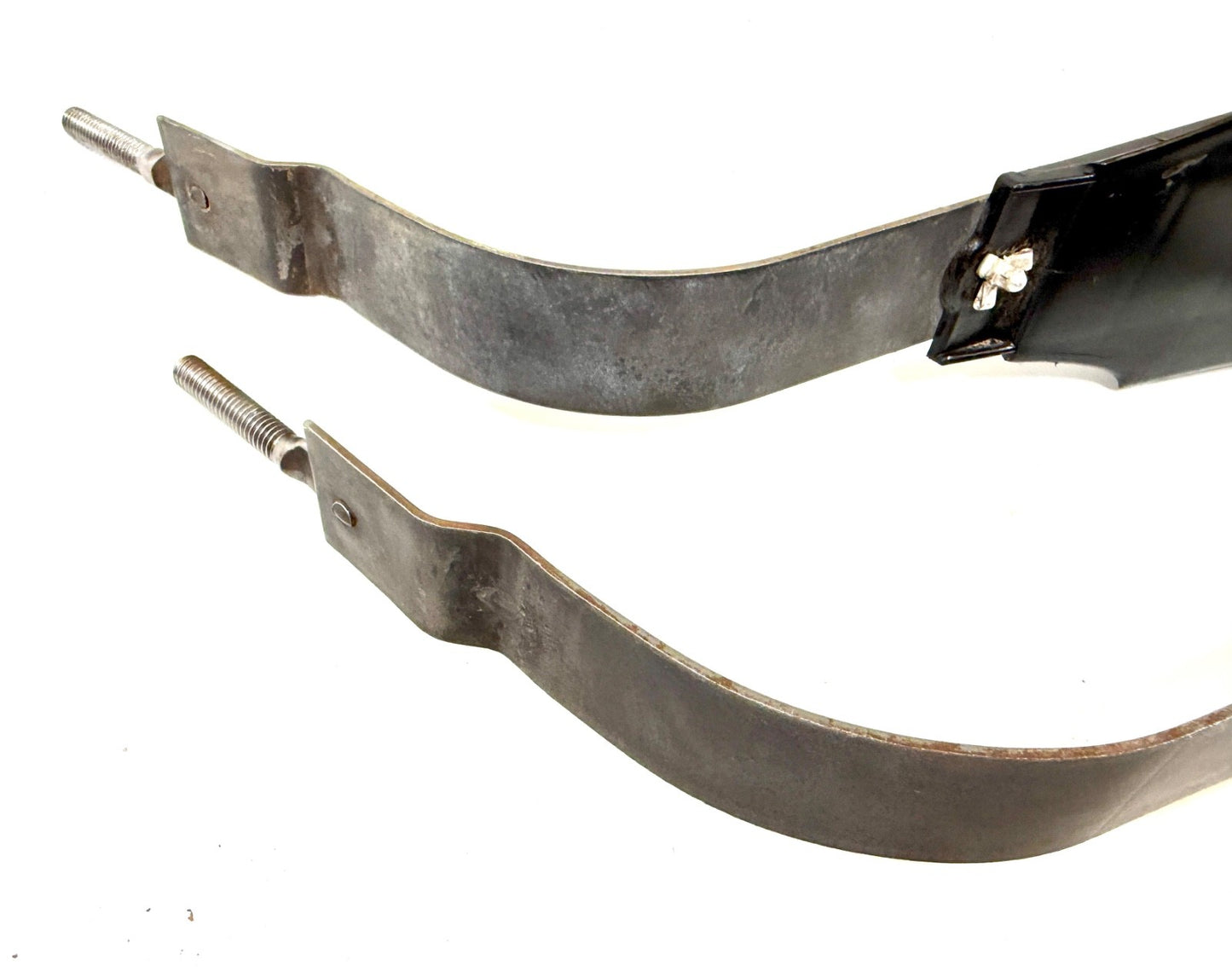 Jeep TJ Wrangler 19 Gallon Gas Tank Straps 1997 1998 1999 2000 2001 2002 w/Nuts2