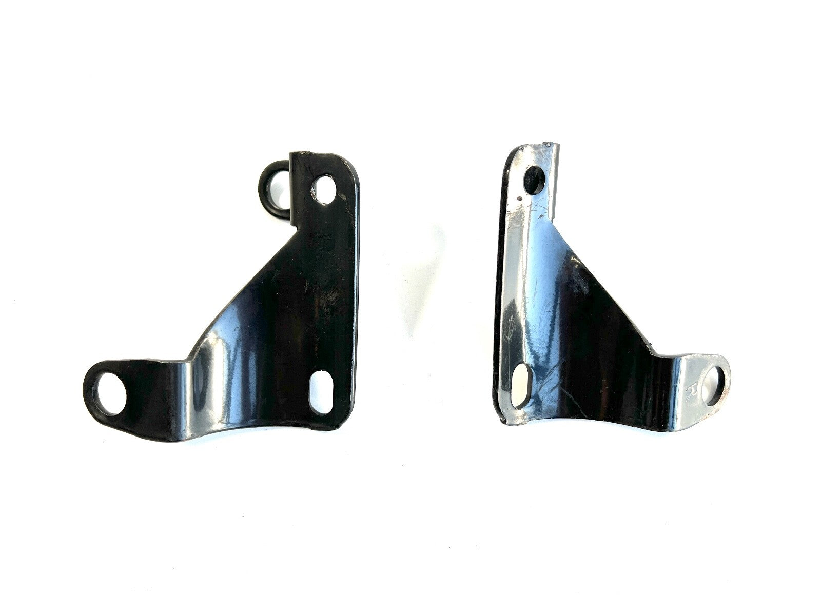 1997-2002 Jeep Wrangler TJ OEM Soft Top Frame Roll Bar Mounting Brackets LH RH1