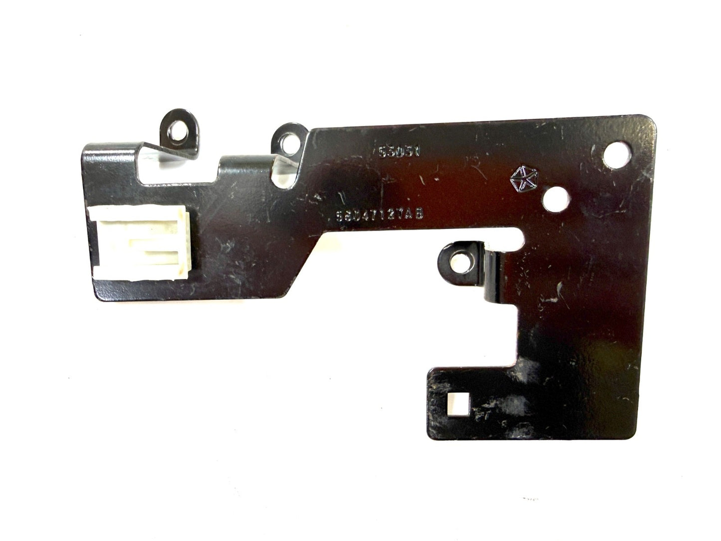 2004-2006 RHD Jeep Wrangler TJ Firewall Wire Harness Mount Bracket Guide4