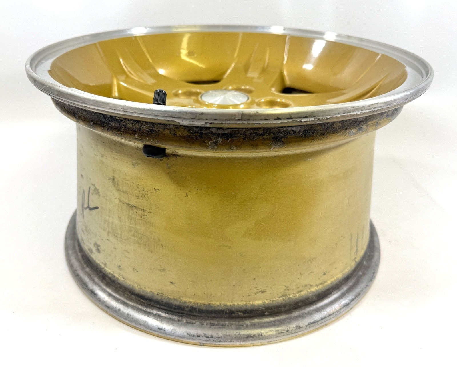 15" Jeep Wrangler Golden Eagle Wheel Rim Factory OEM 2003-2006 Machined Lip Gold2
