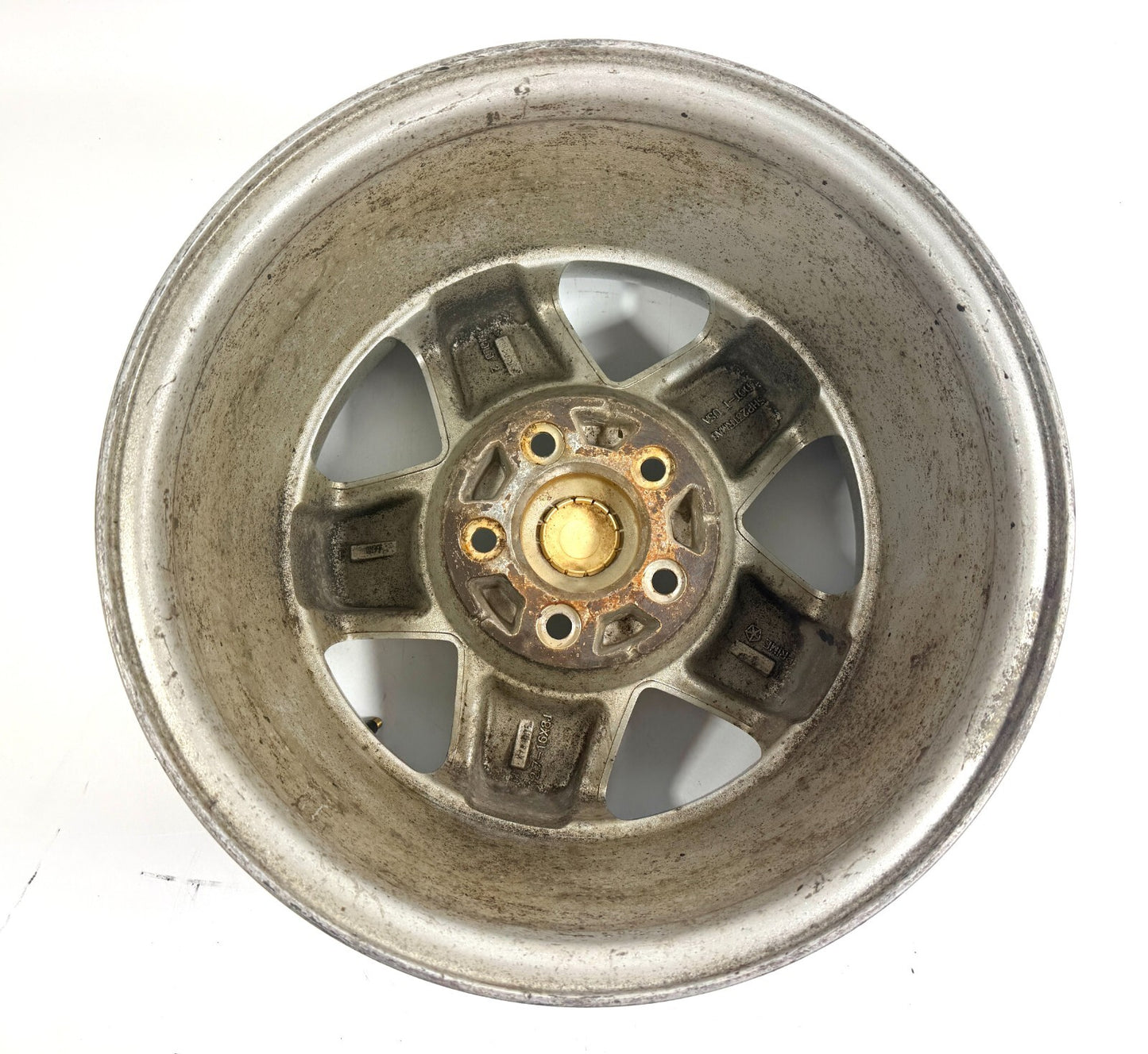 2003-2006 Jeep Wrangler Rubicon TJ 16X8 Aluminum 5 Spoke Wheel Rim Silver6