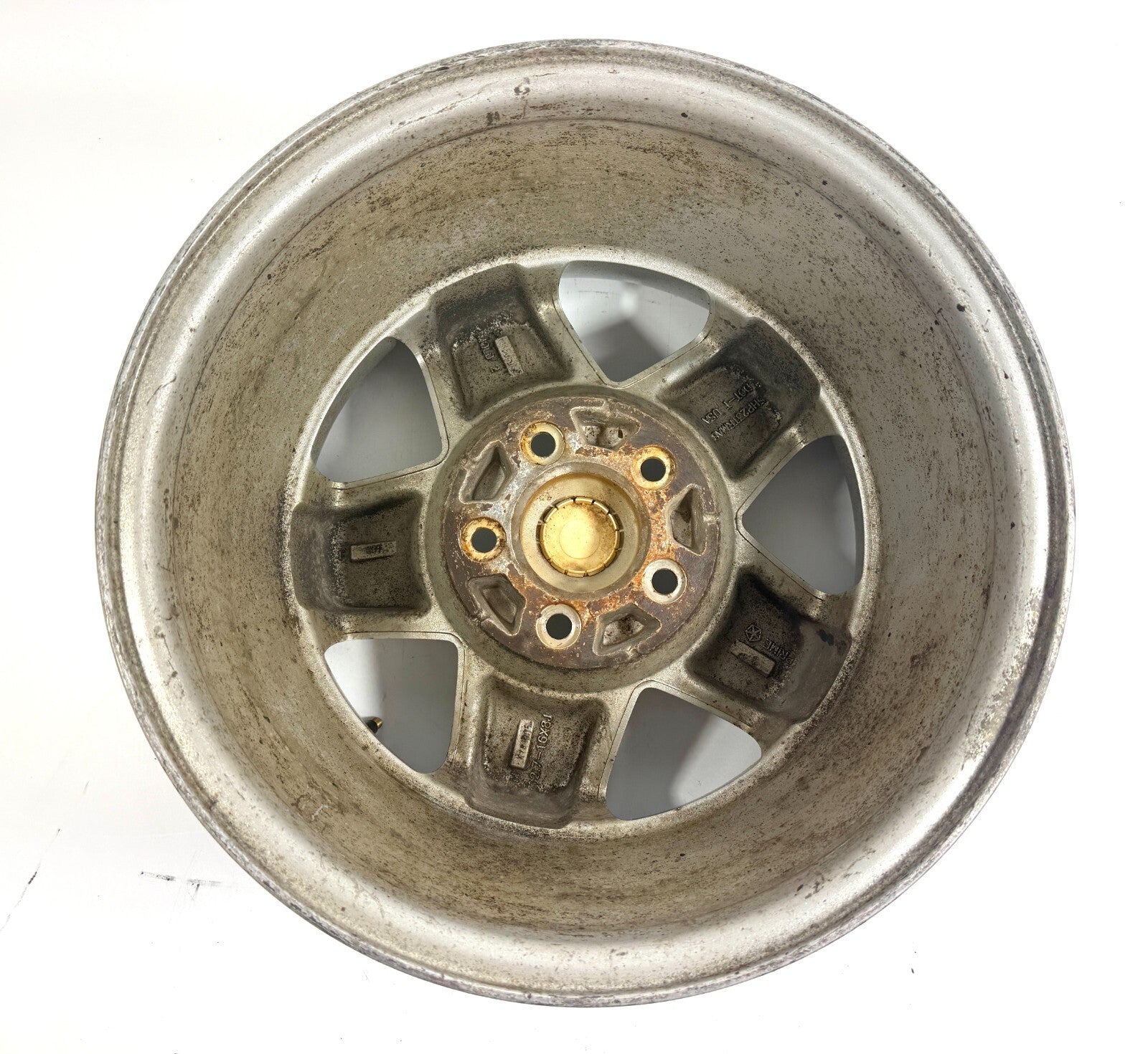 2003-2006 Jeep Wrangler Rubicon TJ 16X8 Aluminum 5 Spoke Wheel Rim Silver6